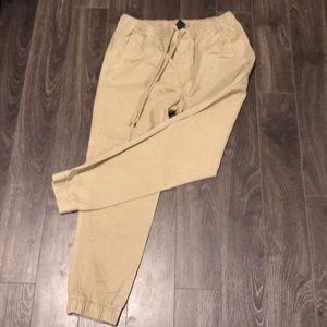 Comfortable Gap khakis with elastic ankles...COMFY
